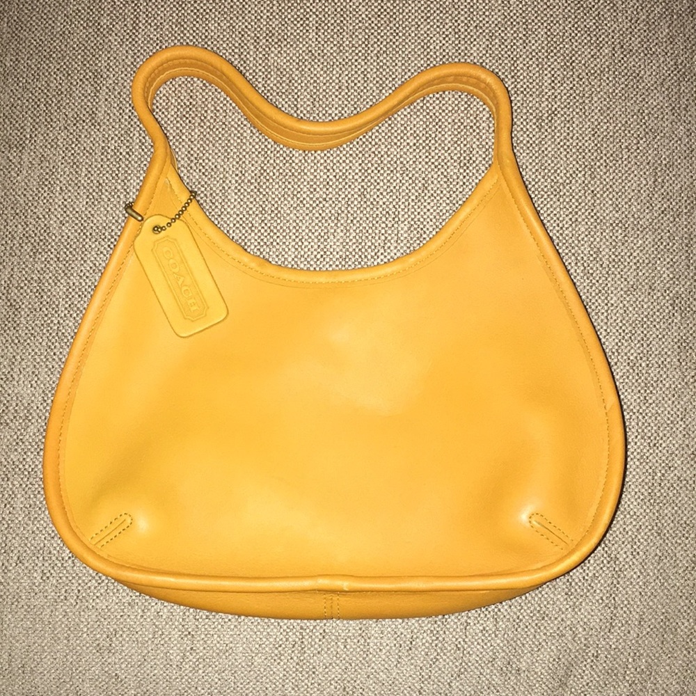 COACH mini hobo satchel. Authentic. Leather.